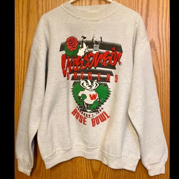 Other - VINTAGE Wisconsin Badgers 1994 Rose Bowl Sweatshirt